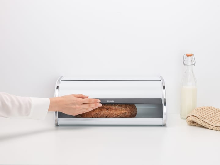 Roll Top Brotkasten medium, Weiß Brabantia