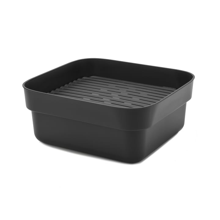 Sinkside Abtropfgestell mit Trockenablage 34 x 37cm - Dunkelgrau - Brabantia