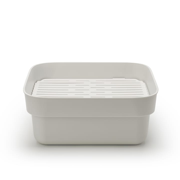 Sinkside Abtropfgestell mit Trockenablage 34 x 37cm - Hellgrau - Brabantia