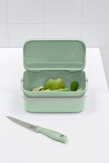 Sinkside Lebensmittelabfalleimer 13 x 22cm - Jade green - Brabantia