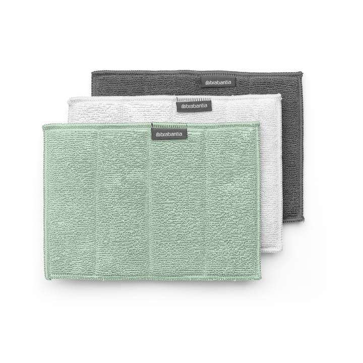 Sinkside Spülschwamm Mikrofaser 3er Pack - Jade green - Brabantia