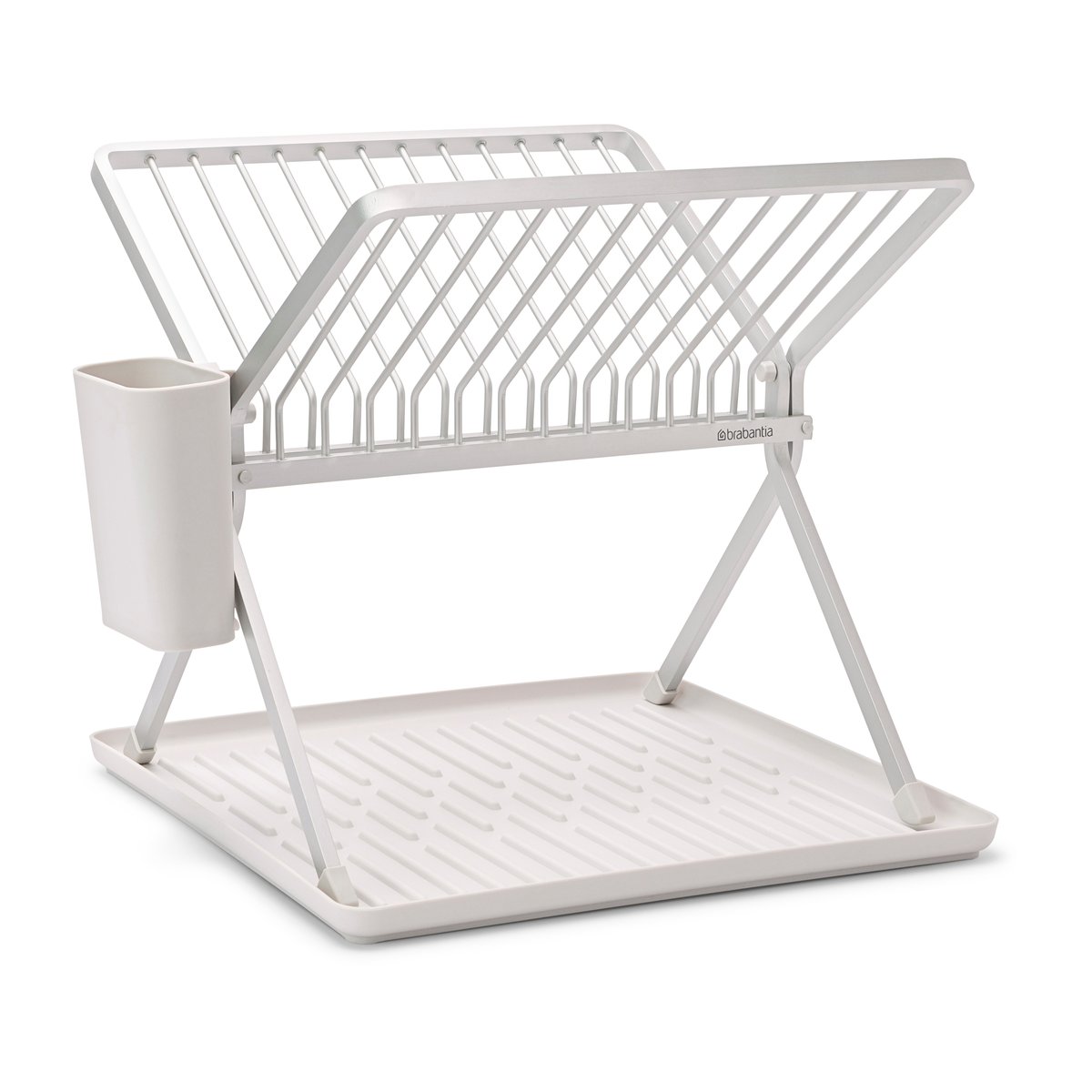 Brabantia Sinkside zusammenklappbarer Geschirrkorb 37cm Hellgrau