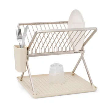 Sinkside zusammenklappbarer Geschirrkorb 37cm - Soft Beige - Brabantia