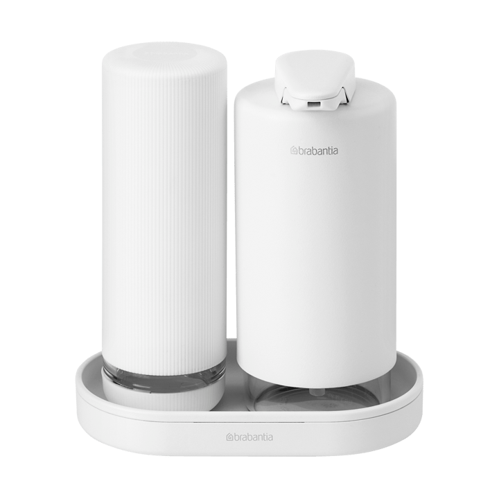 SinkStyle Seifenspender/Spülmittelspender Set - Mineral Fresh White - Brabantia