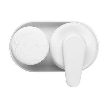 SinkStyle Seifenspender/Spülmittelspender Set - Mineral Fresh White - Brabantia