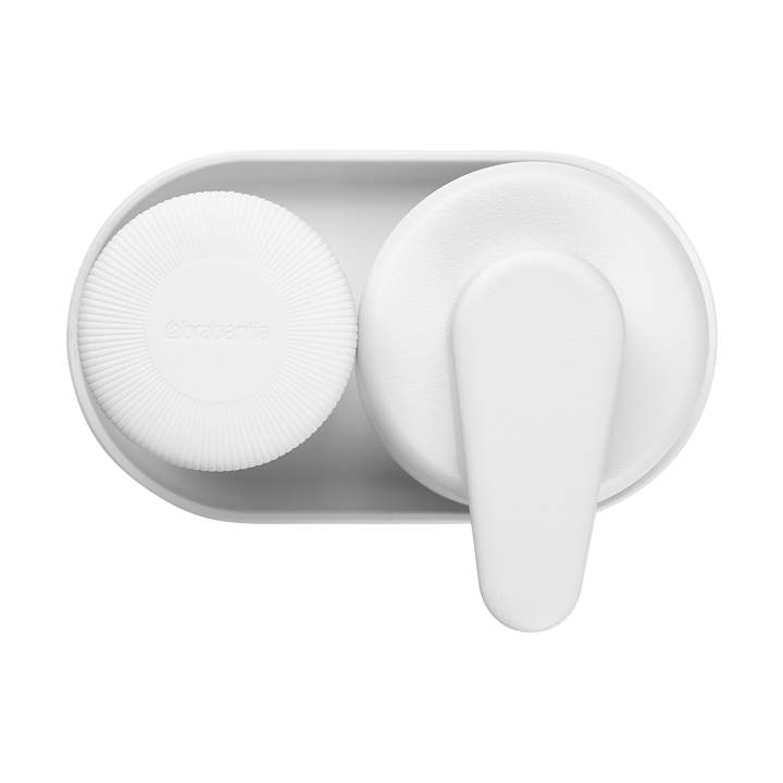 SinkStyle Seifenspender/Spülmittelspender Set, Mineral Fresh White Brabantia