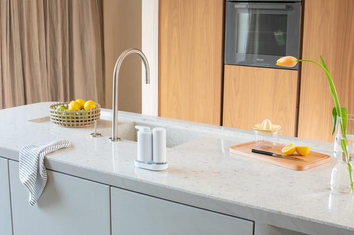 SinkStyle Seifenspender/Spülmittelspender Set, Mineral Fresh White Brabantia
