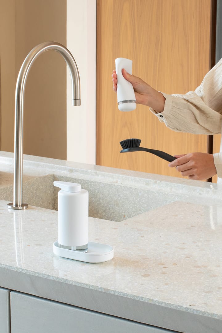SinkStyle Seifenspender/Spülmittelspender Set, Mineral Fresh White Brabantia