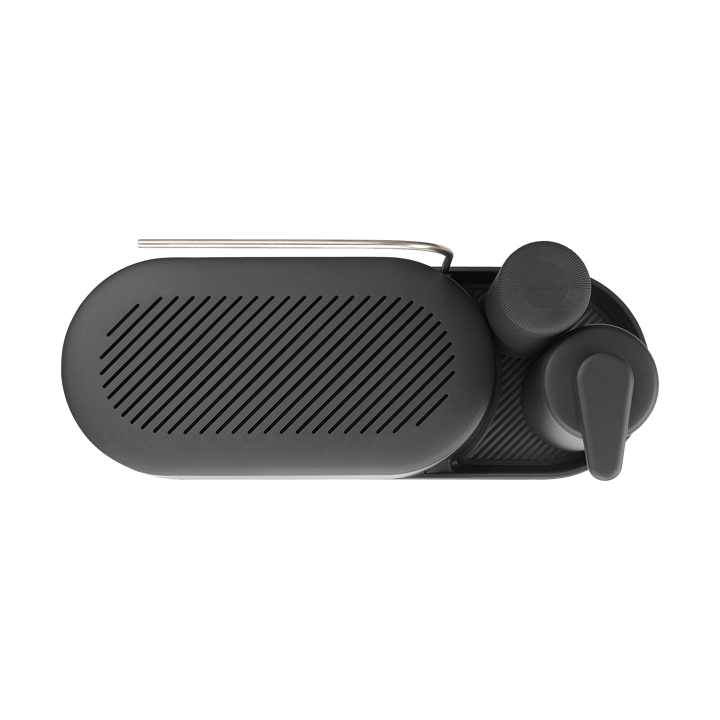 SinkStyle Spülbecken-Organizer Set 3 Teile, Mineral Infinite Grey Brabantia