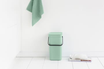 Sort & Go Abfalleimer 12 Liter - Jade green - Brabantia