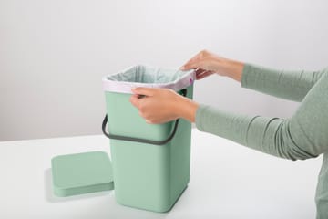 Sort & Go Abfalleimer 12 Liter - Jade green - Brabantia