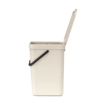 Sort & Go Abfalleimer 12 Liter - Soft Beige - Brabantia