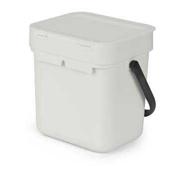 Sort & Go Abfalleimer 3 L - Hellgrau - Brabantia