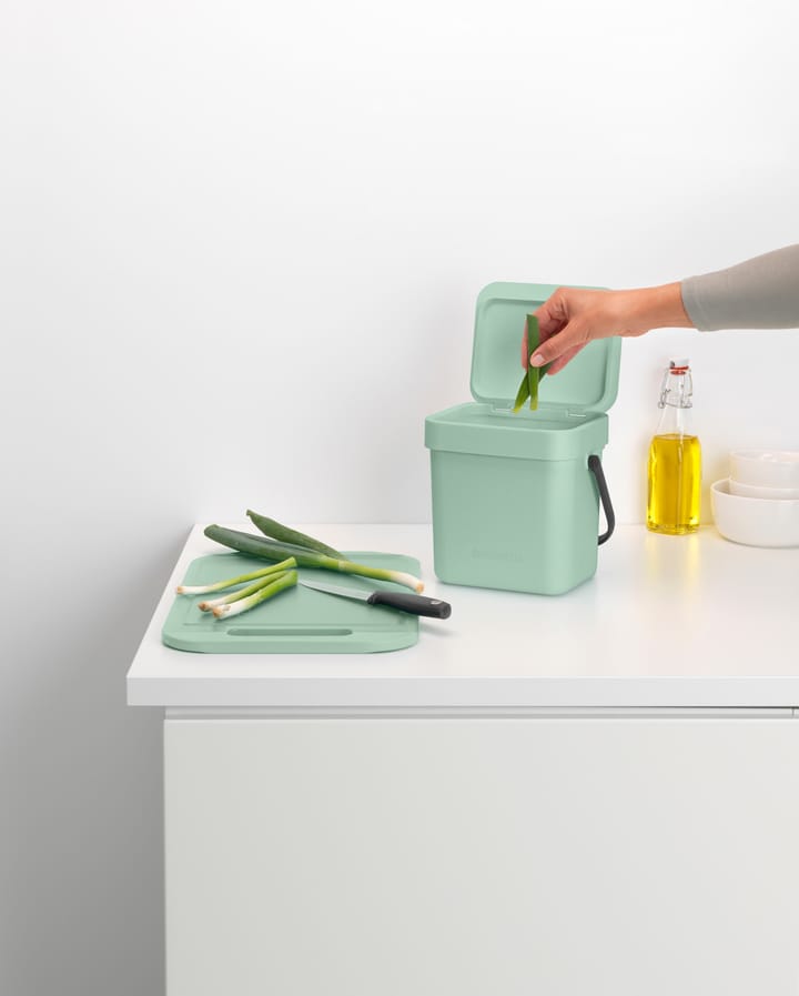 Sort & Go Abfalleimer 3 L - Jade green - Brabantia