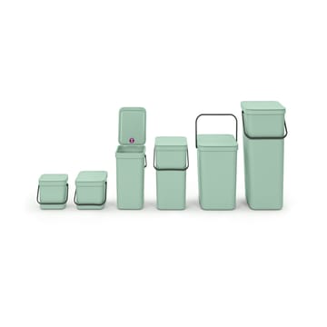 Sort & Go Abfalleimer 3 L - Jade green - Brabantia