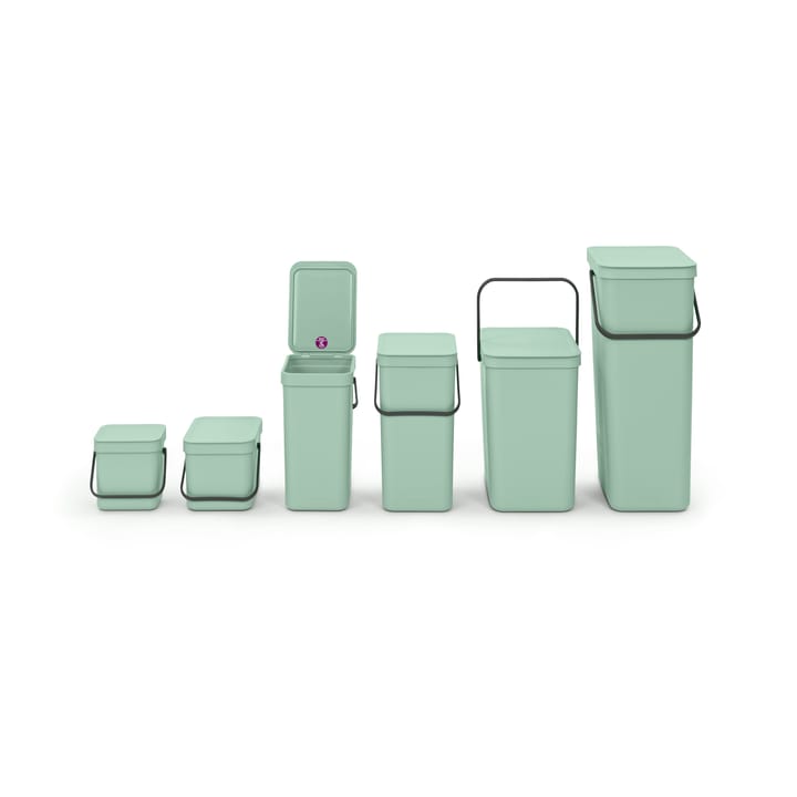 Sort & Go Abfalleimer 3 L - Jade green - Brabantia