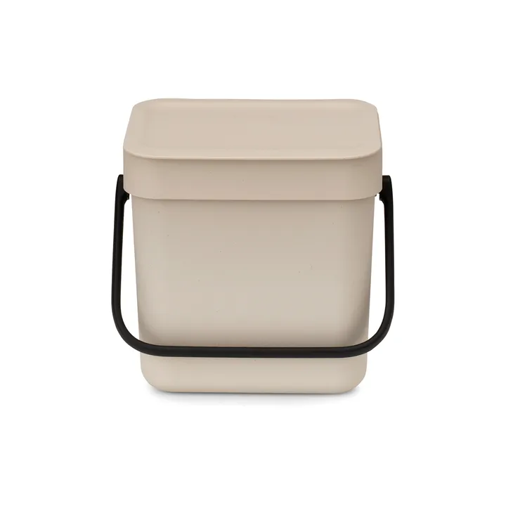 Sort & Go Abfalleimer 3 L - Soft Beige - Brabantia
