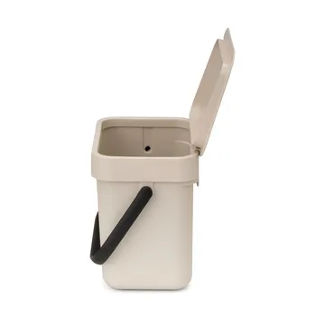 Sort & Go Abfalleimer 3 L - Soft Beige - Brabantia