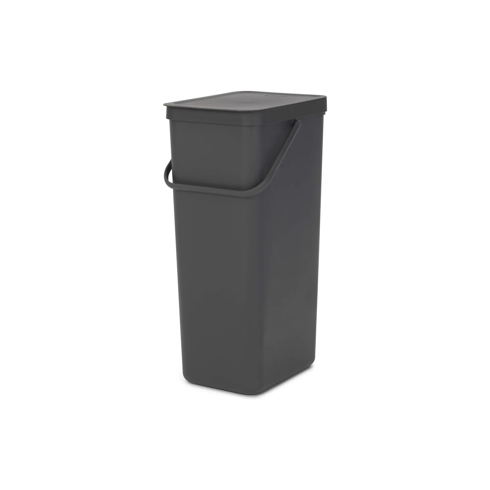 Sort & Go Abfalleimer 40 L, Grau Brabantia
