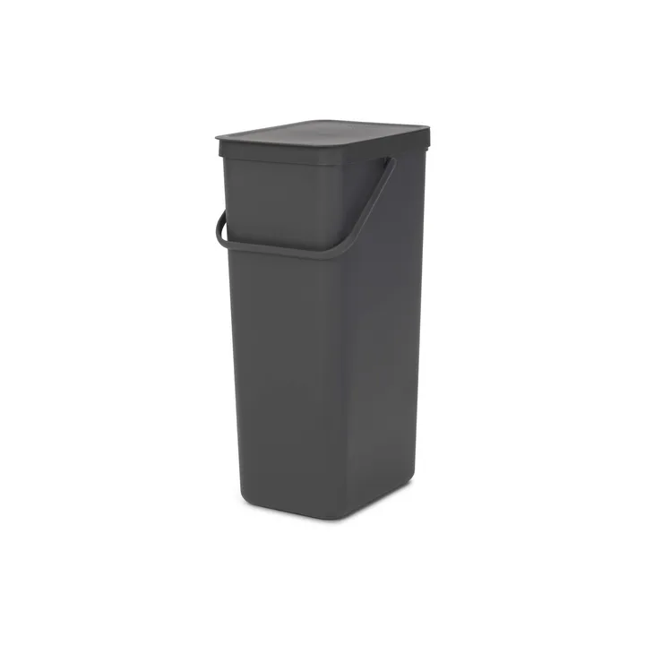 Sort & Go Abfalleimer 40 L - Grau - Brabantia