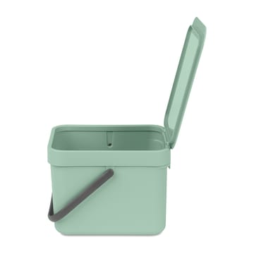 Sort & Go Abfalleimer 6 Liter - Jade green - Brabantia