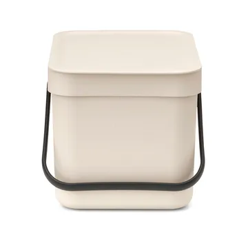 Sort & Go Abfalleimer 6 Liter - Soft Beige - Brabantia