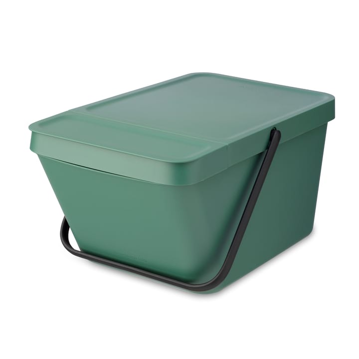 Sort & Go Stapelbarer Abfalleimer 20 l - Fir Green - Brabantia