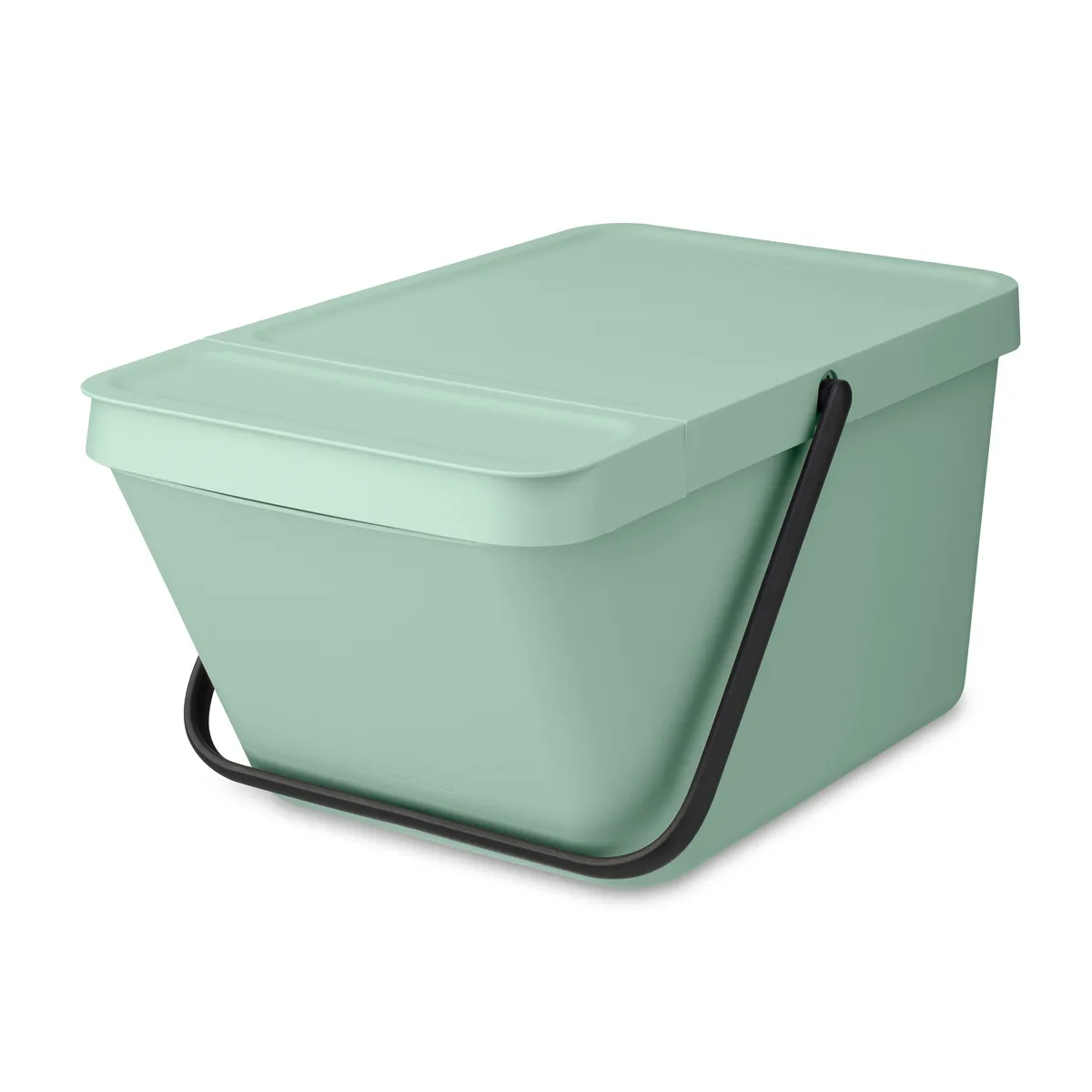 Brabantia Sort & Go Stapelbarer Abfalleimer 20 l Jade Green