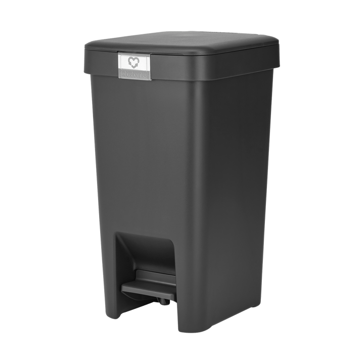 StepUp Treteimer10 L - Dunkelgrau - Brabantia