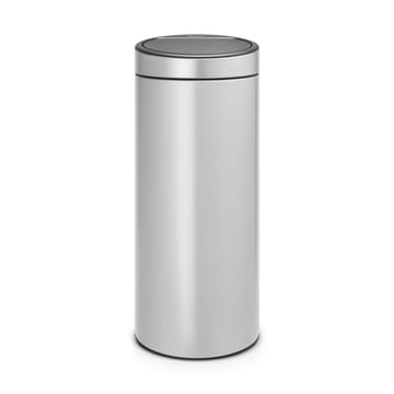 Touch Bin Abfalleimer 30 Liter - Metallic grau - Brabantia