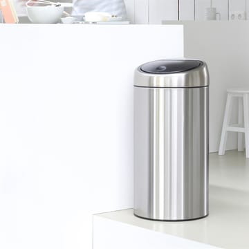 Touch Bin Mülleimer 45 Liter - Matt steel (silber) - Brabantia