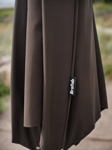 Abriola Sonnenschirm - Charcoal black, Ø270 cm - Brafab