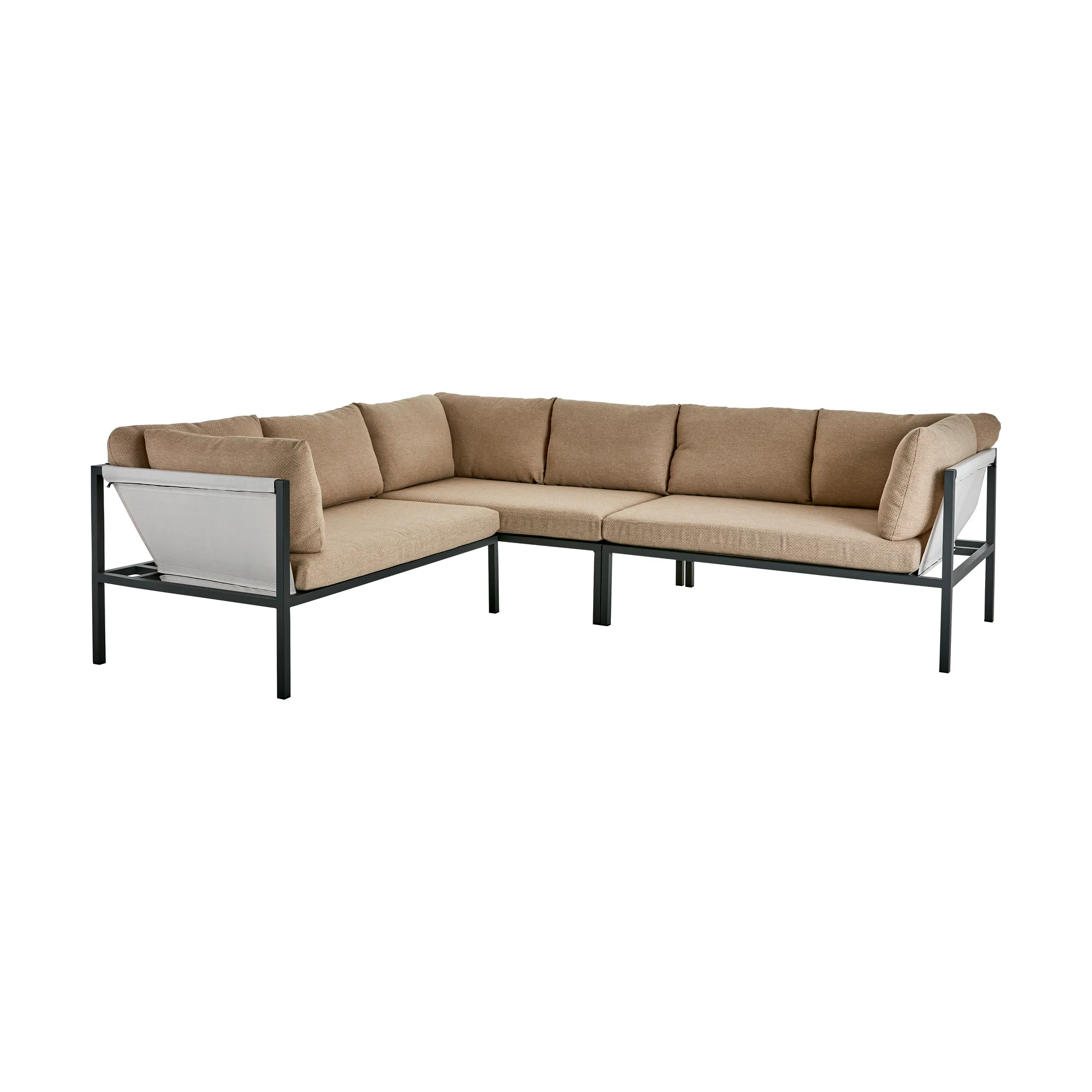 Allie Ecksofa, Barley-anthracite Brafab