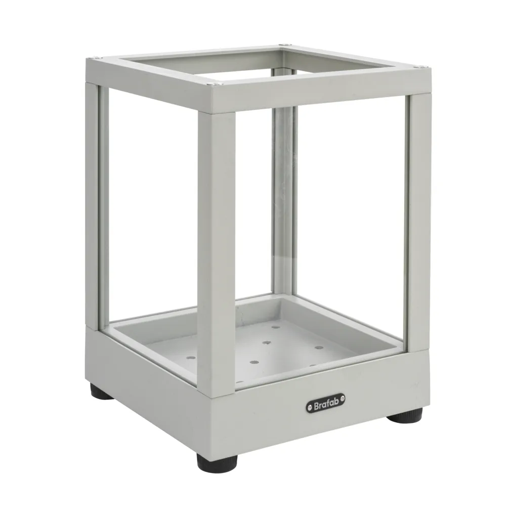 Belfort Windlicht, Light grey, 28 cm Brafab