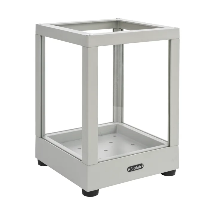 Belfort Windlicht - Light grey, 28 cm - Brafab