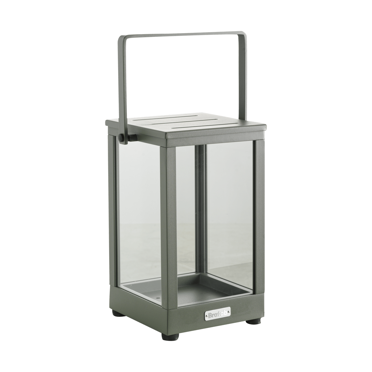 Brafab Belfort Windlicht Nordic green H37 cm