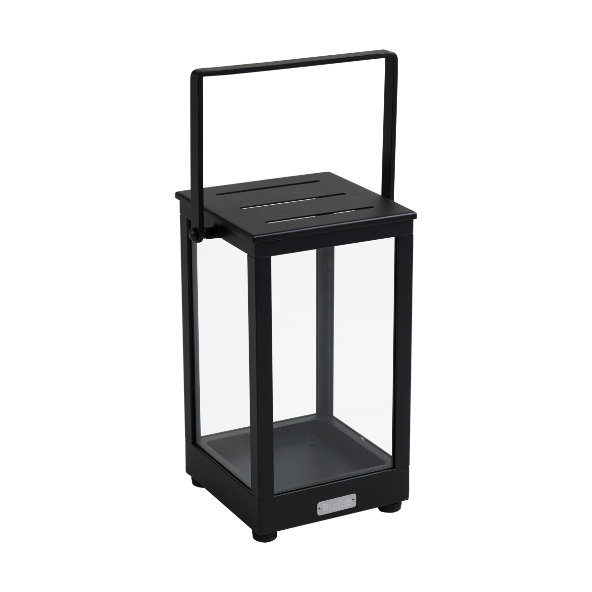 Brafab Belfort Windlicht Schwarz H37 cm