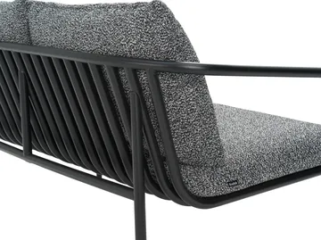 Bendt Sofa - Schwarz-Teddy ant - Brafab