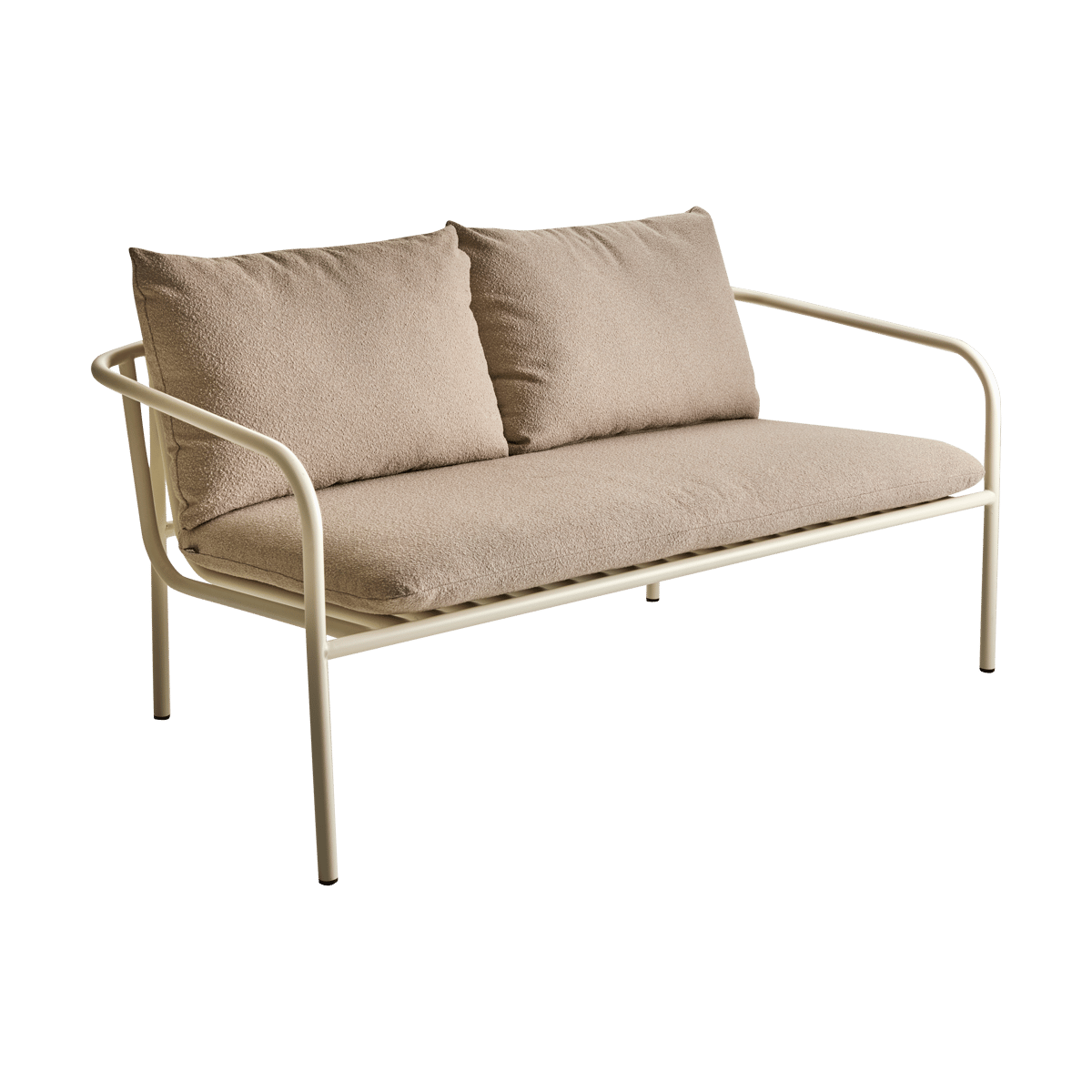 Brafab Bendt Sofa Teddy beige-pearl white