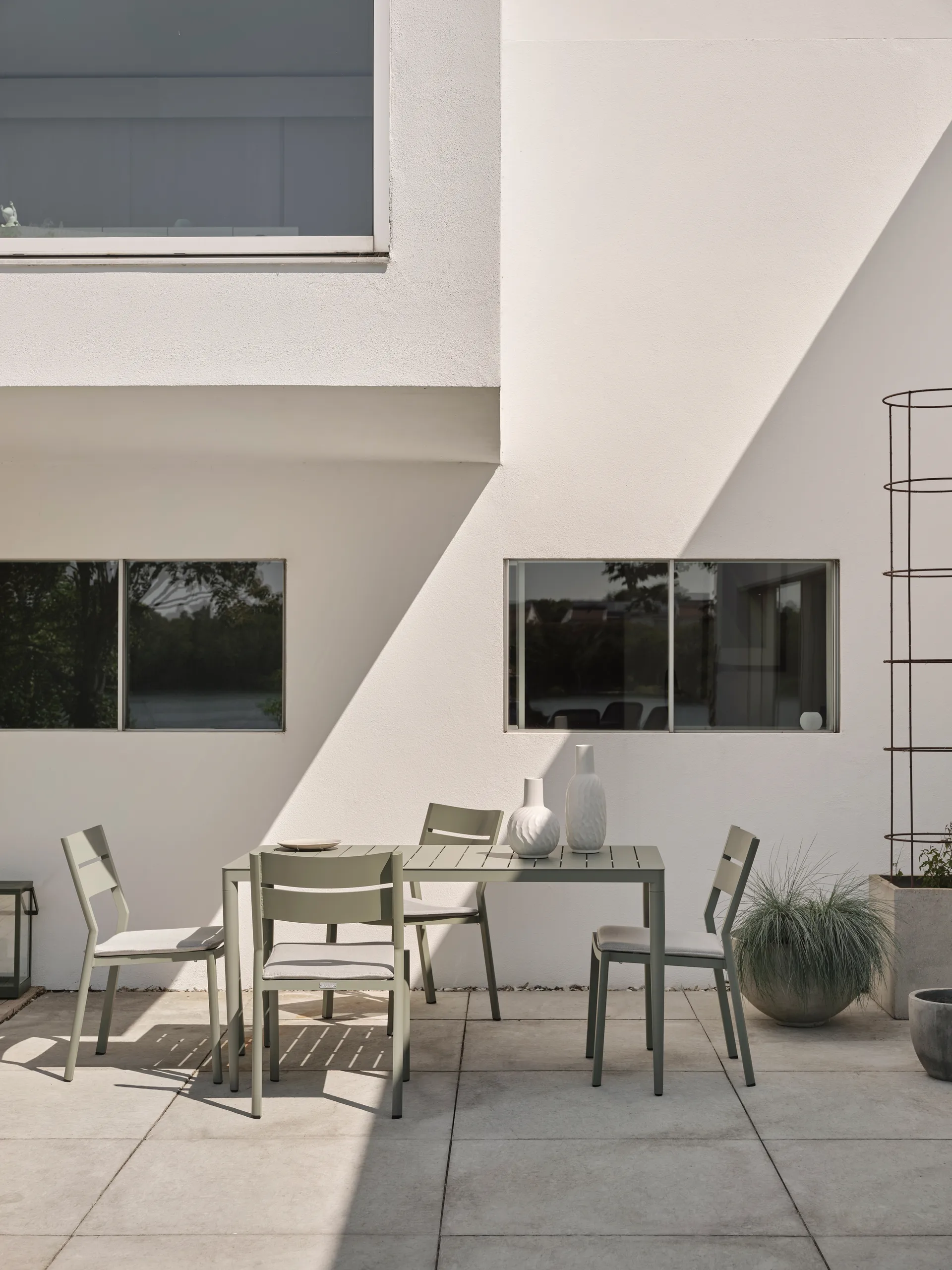 Bigby Esstisch, Dusty green, 144x76 cm Brafab