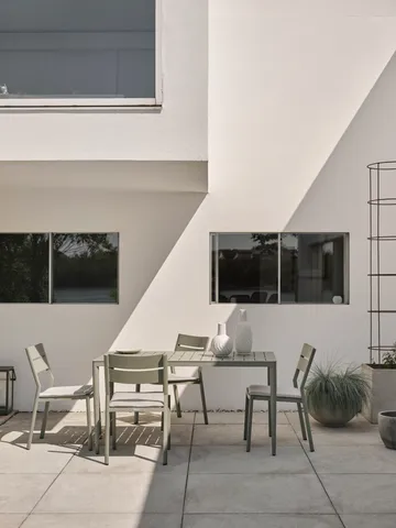 Bigby Esstisch - Dusty green, 144x76 cm - Brafab