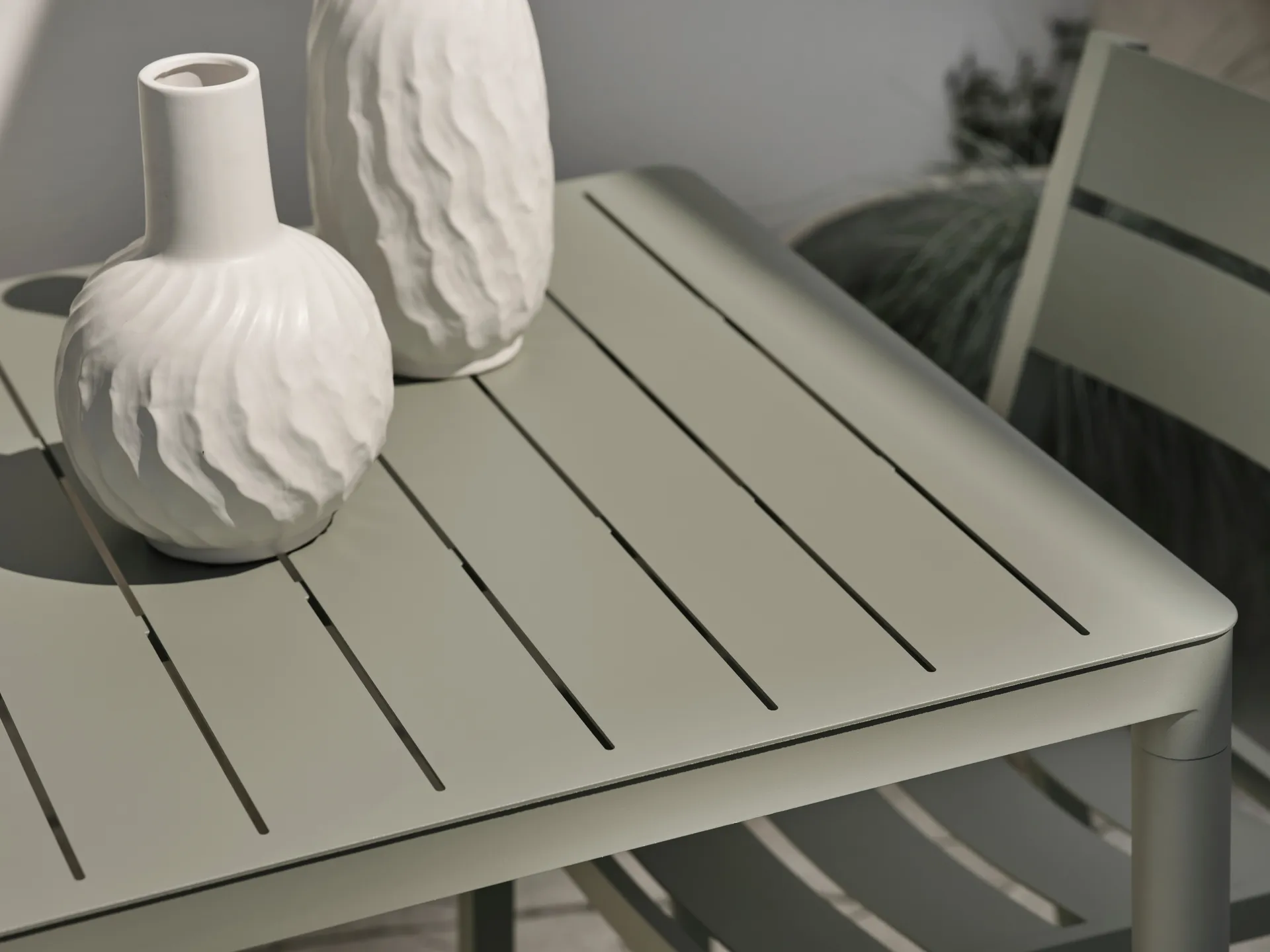 Bigby Esstisch, Dusty green, 76x76 cm Brafab