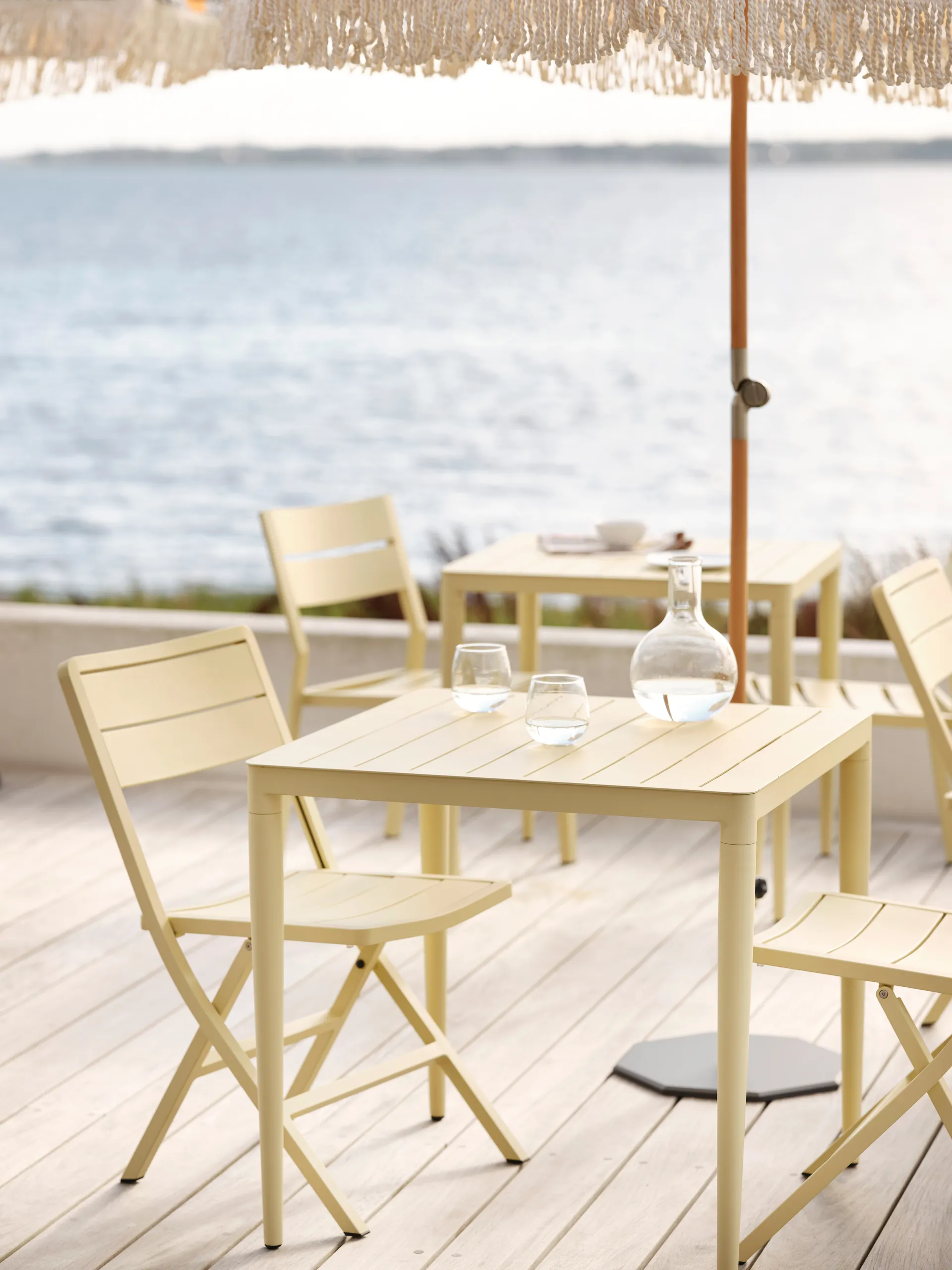 Bigby Esstisch, Lemon 76 cm Brafab