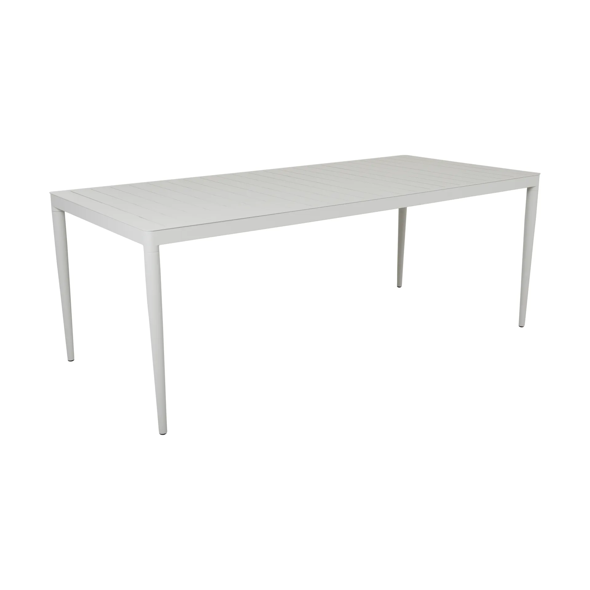 Bigby Esstisch, Light grey 195 cm Brafab