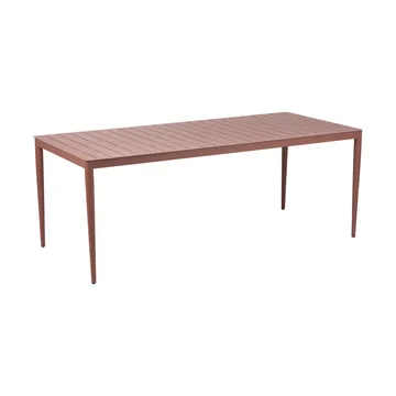 Bigby Esstisch - Zin Red, 195x90 cm - Brafab