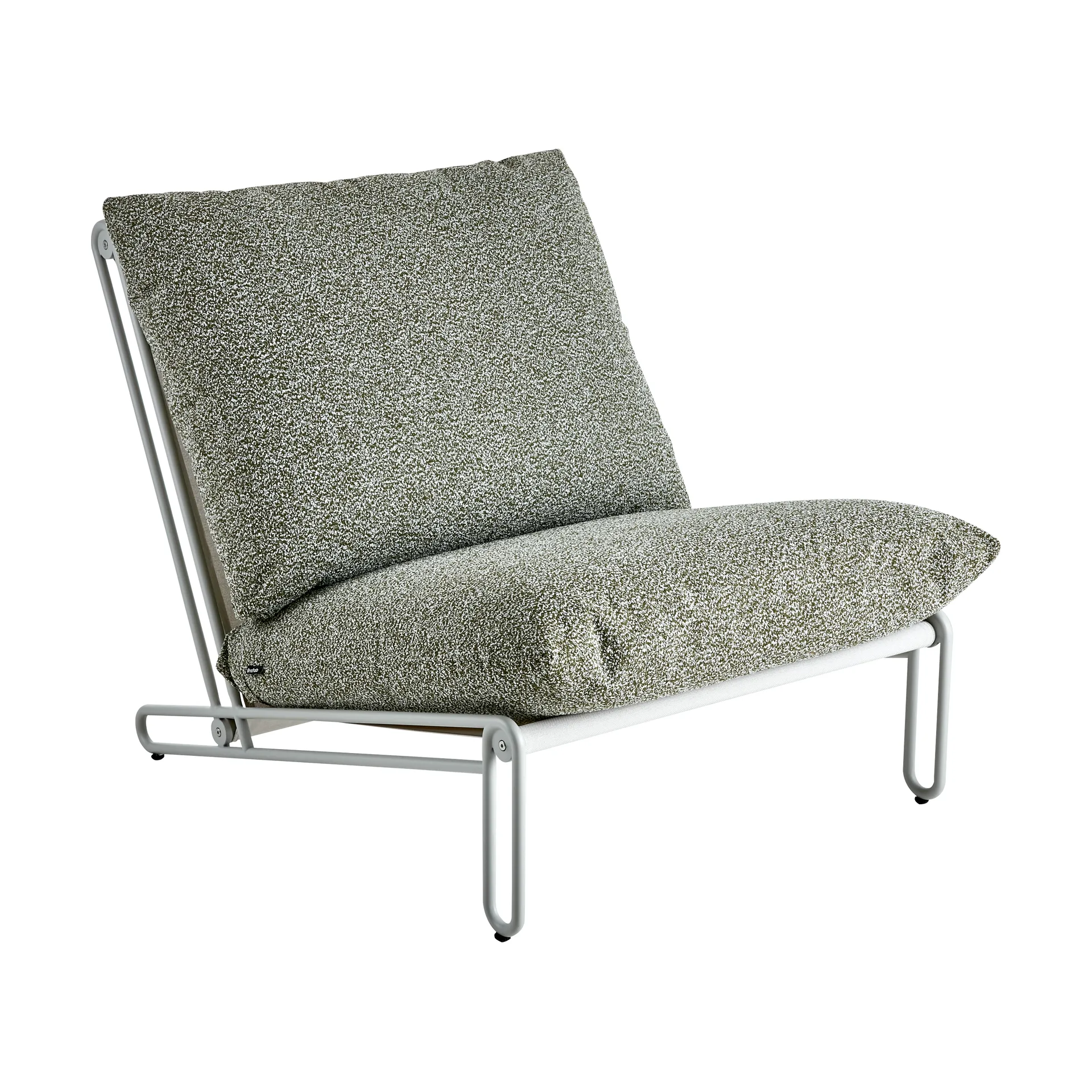 Blixt Loungesessel, Light grey-teddy verde Brafab