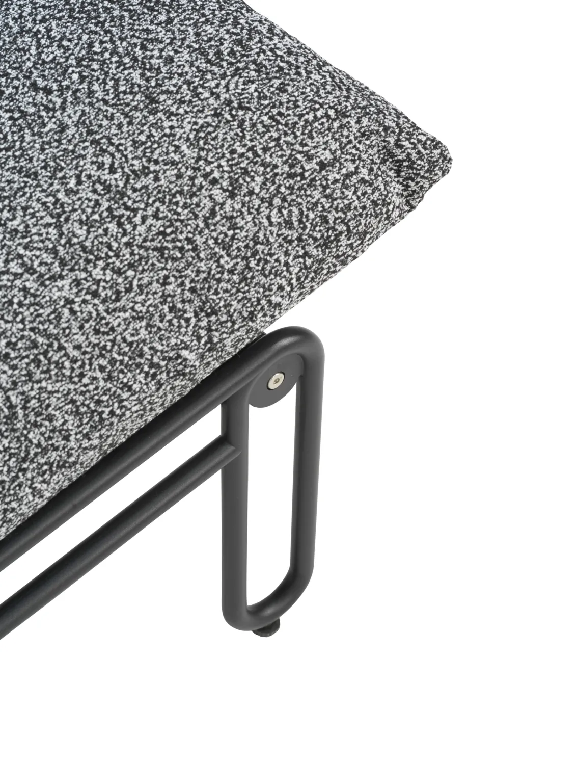 Blixt Loungesessel, Schwarz-Teddy ant Brafab