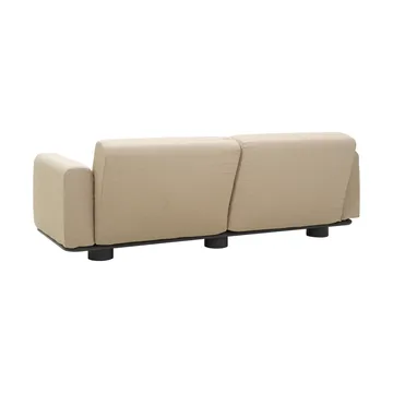 Bolster Sofa - Anthrazit-teddy beige, 2,5-Sitzer - Brafab