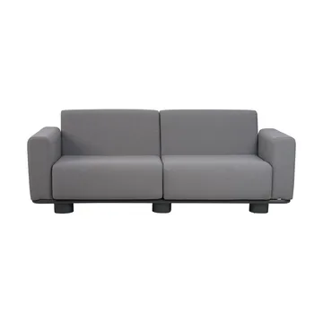 Bolster Sofa - Anthrazit-teddy grey, 2,5-Sitzer - Brafab