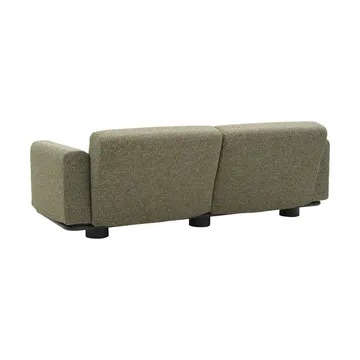 Bolster Sofa - Anthrazit-teddy verde, 2,5-Sitzer - Brafab